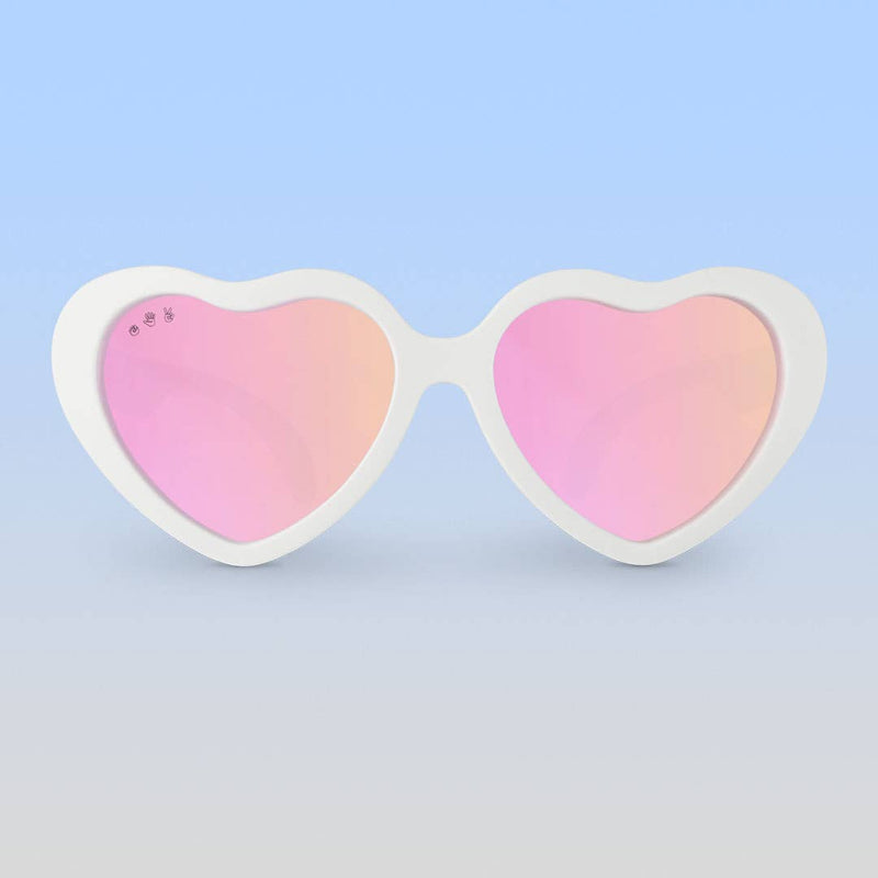 Heart Sunglasses | White