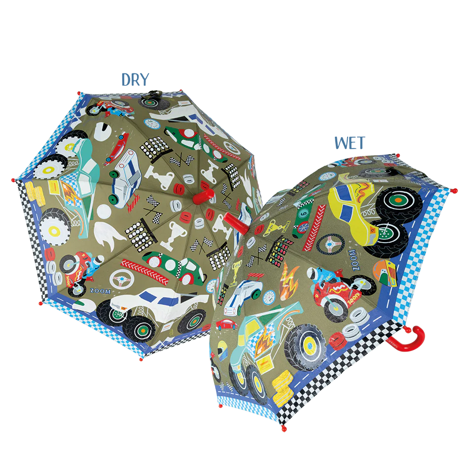 Color Changing Umbrella - Cars