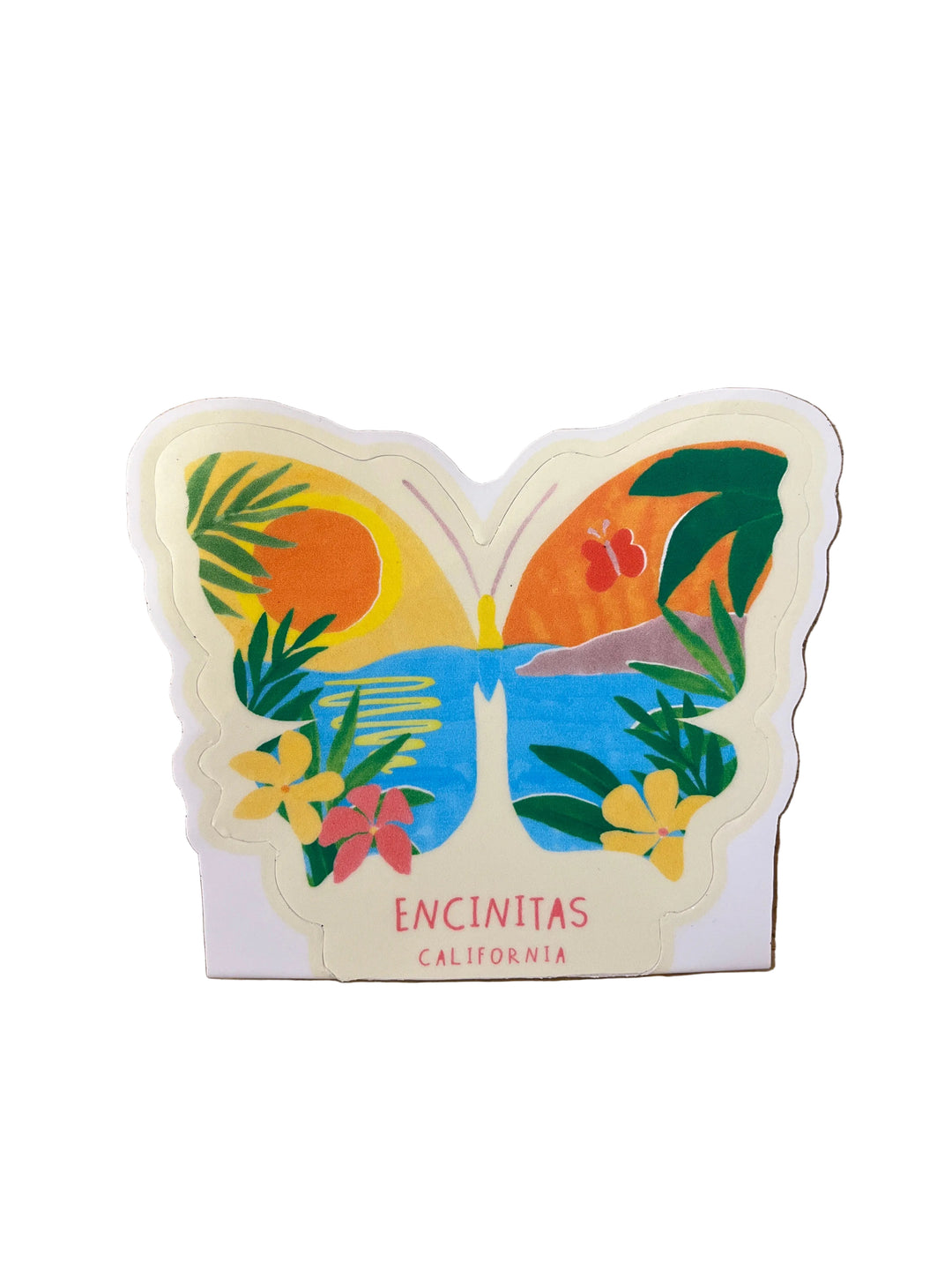 Scenic Butterfly Sticker