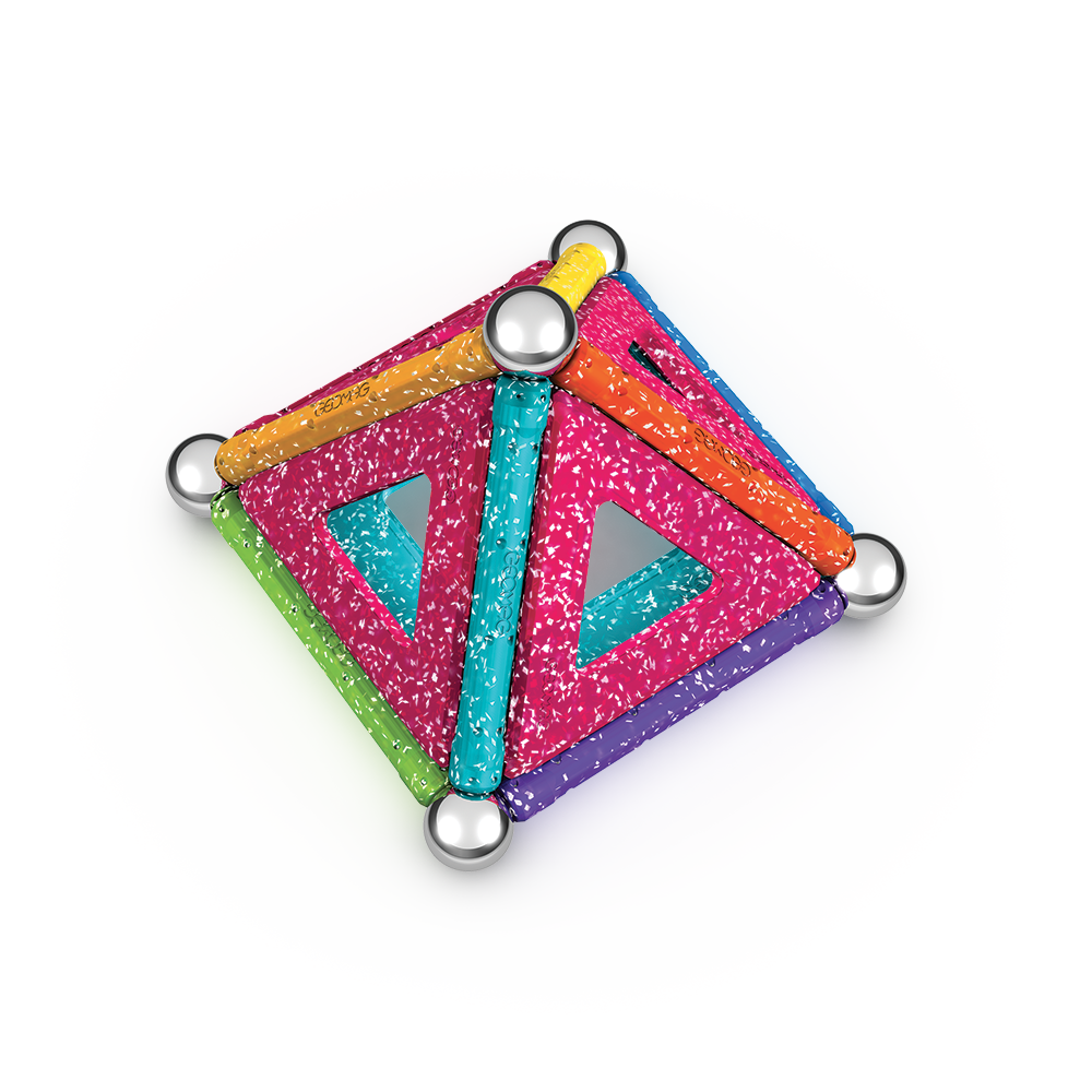 Geomag™ Glitter Magnetic Playset