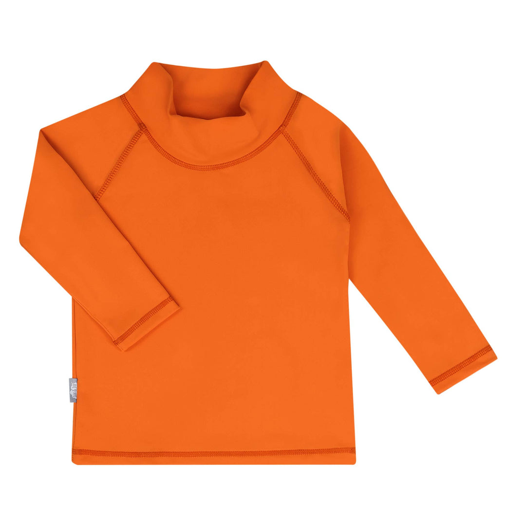 Long Sleeve Swim Shirt - Tangerine