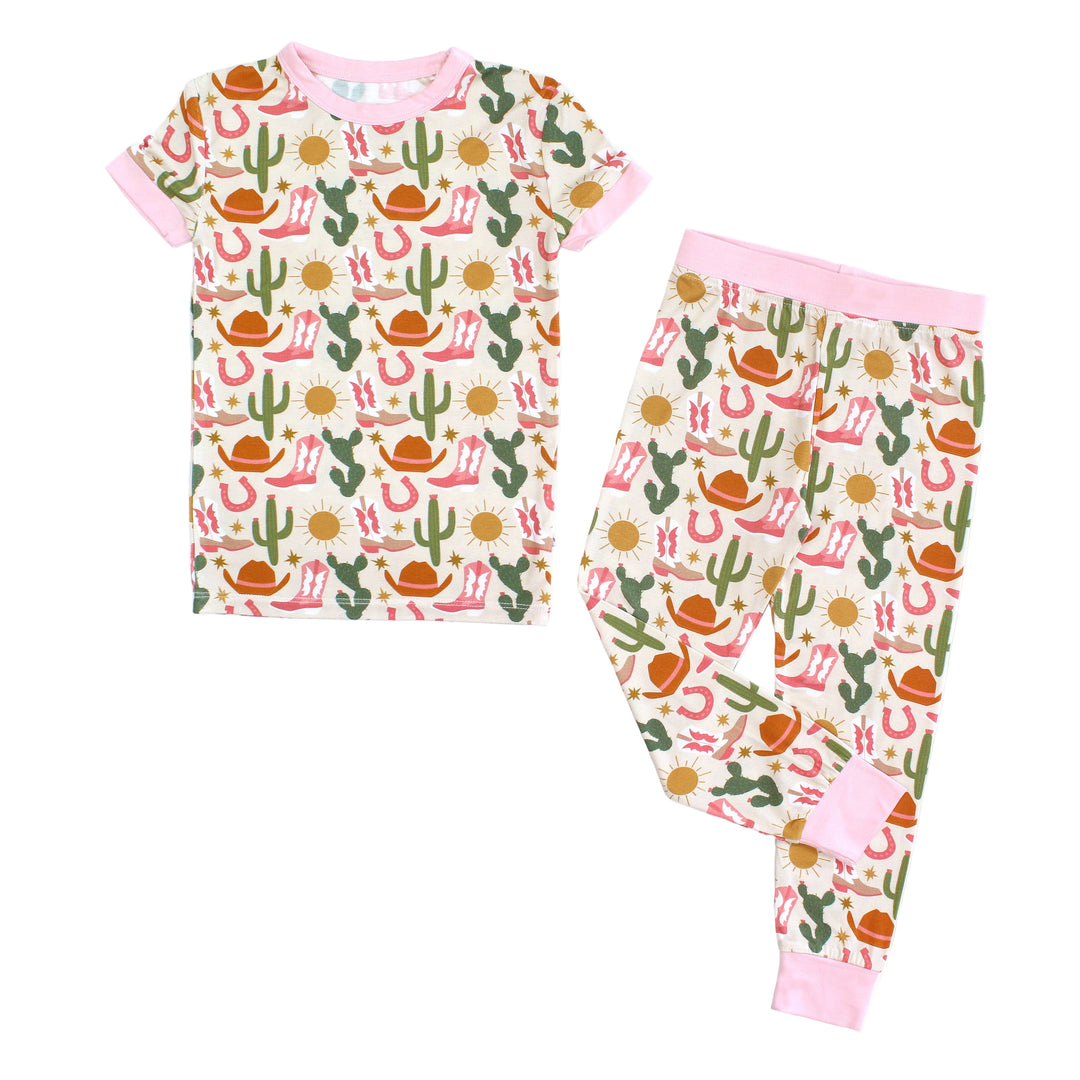 Bamboo Short Sleeve Pajama Set - Hey Y'all