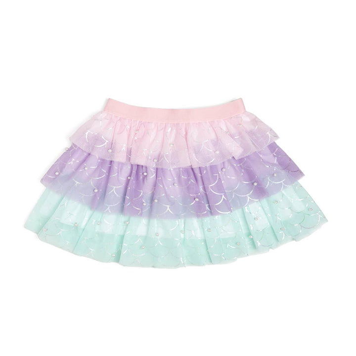 Mermaid Pearl Scalloped Tutu
