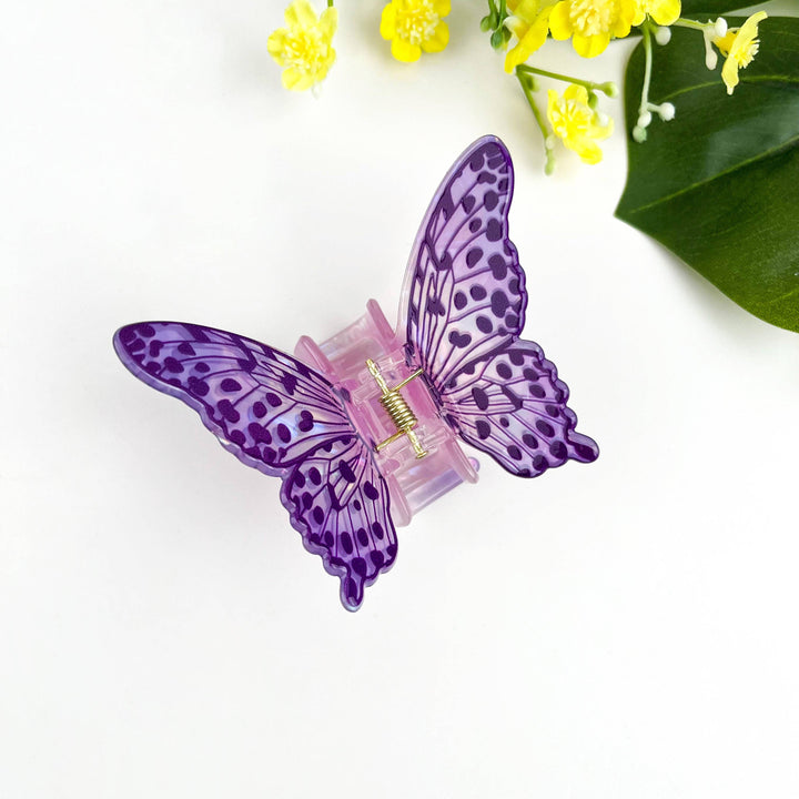 Morpho Butterfly Claw Clip