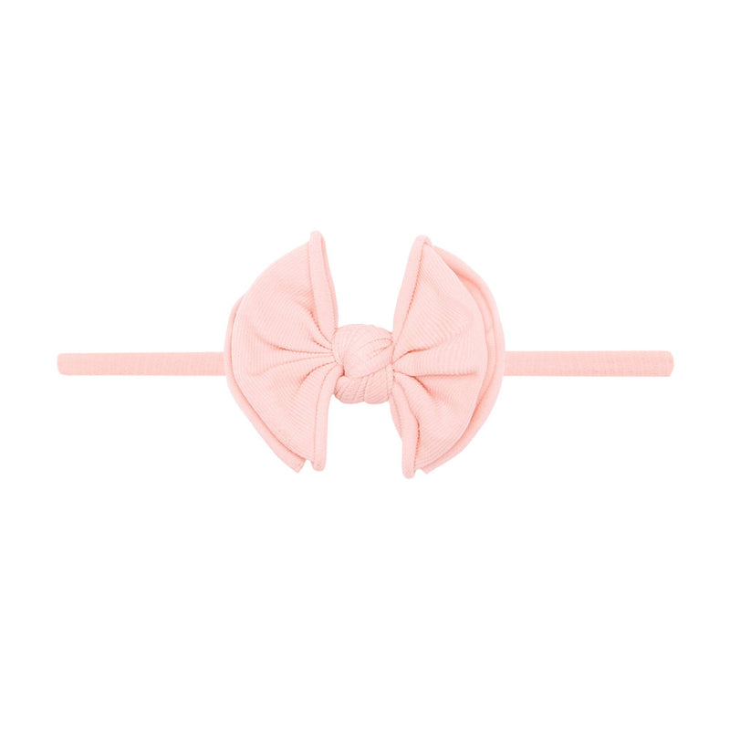 Skinny Soft Nylon Bow Headband