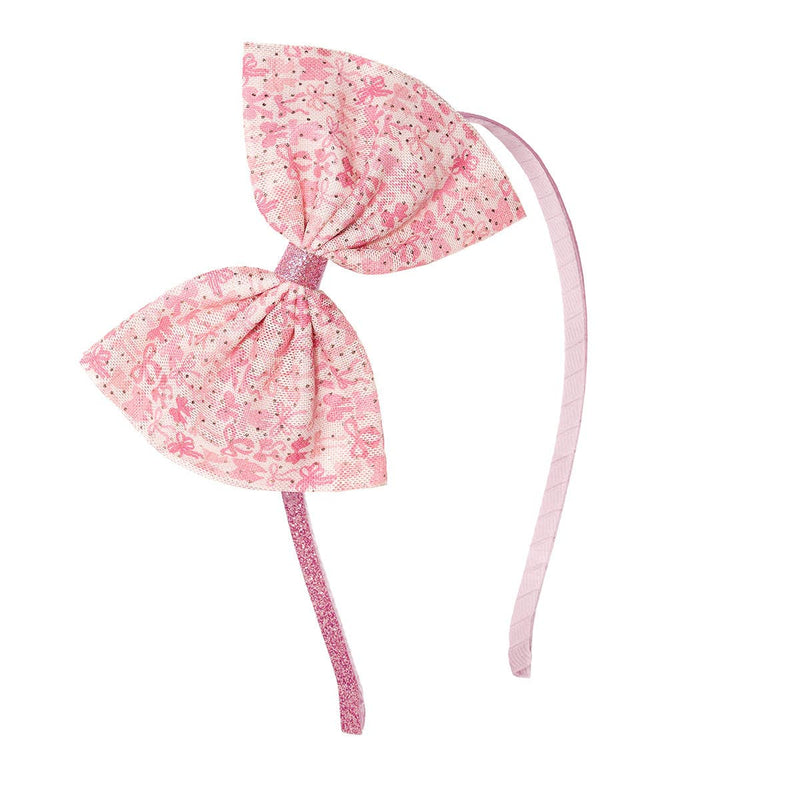 Coquette Tulle Bow Headband - Kids Hair Accessory