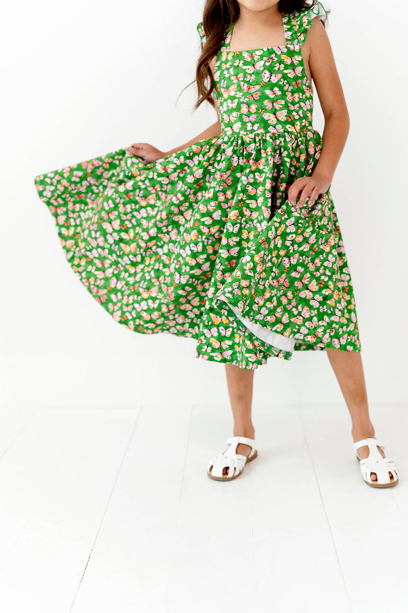 Rosita Twirl Dress - Bold Butterfly