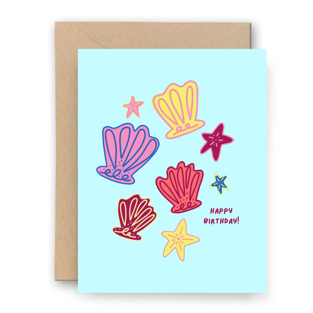 Shell Life Birthday Card 