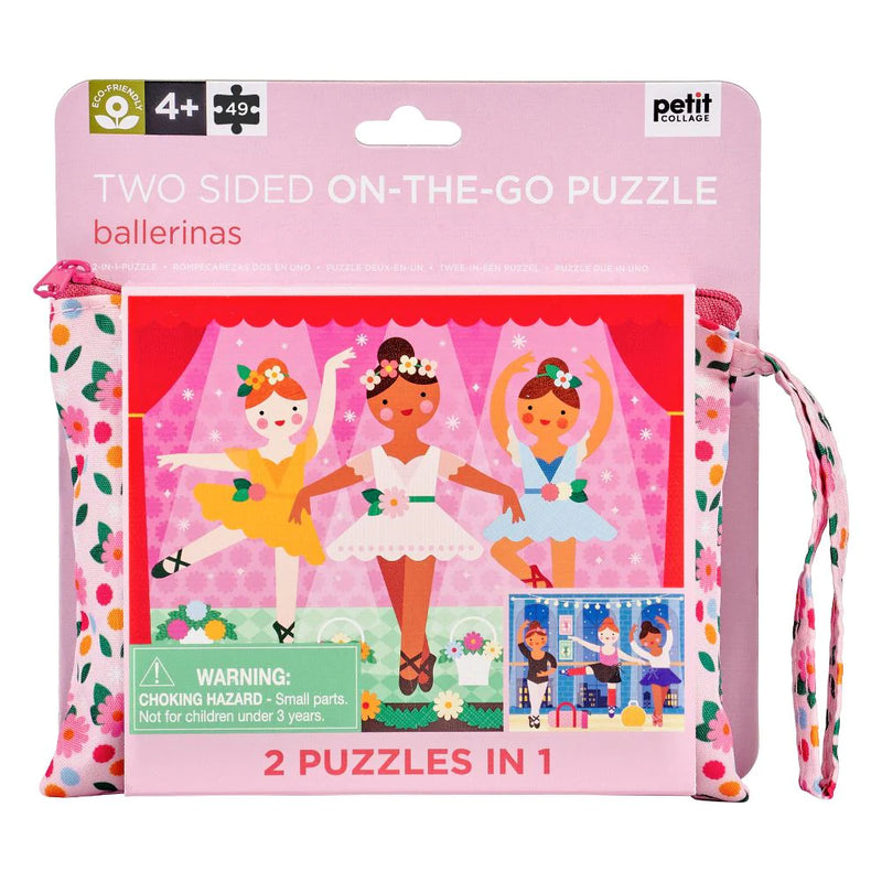 Ballerina Two Sided On-The-Go Puzzle