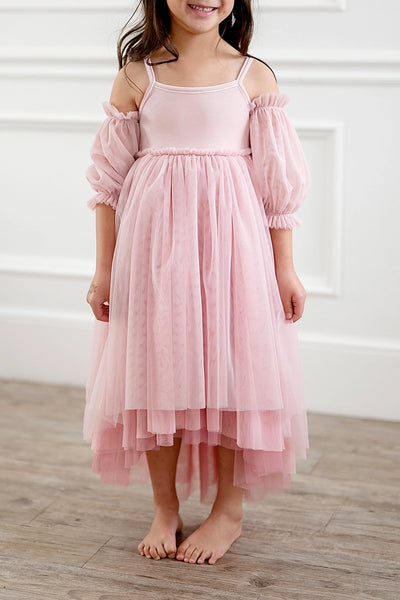 Everly Dress - Pink Rose Ombre