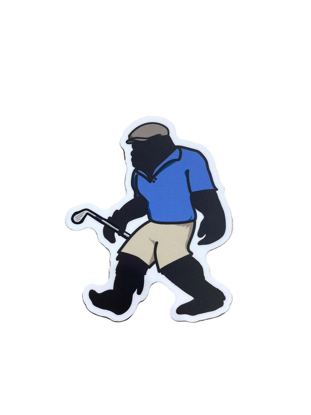 Golf Sasquatch - Vinyl Sticker