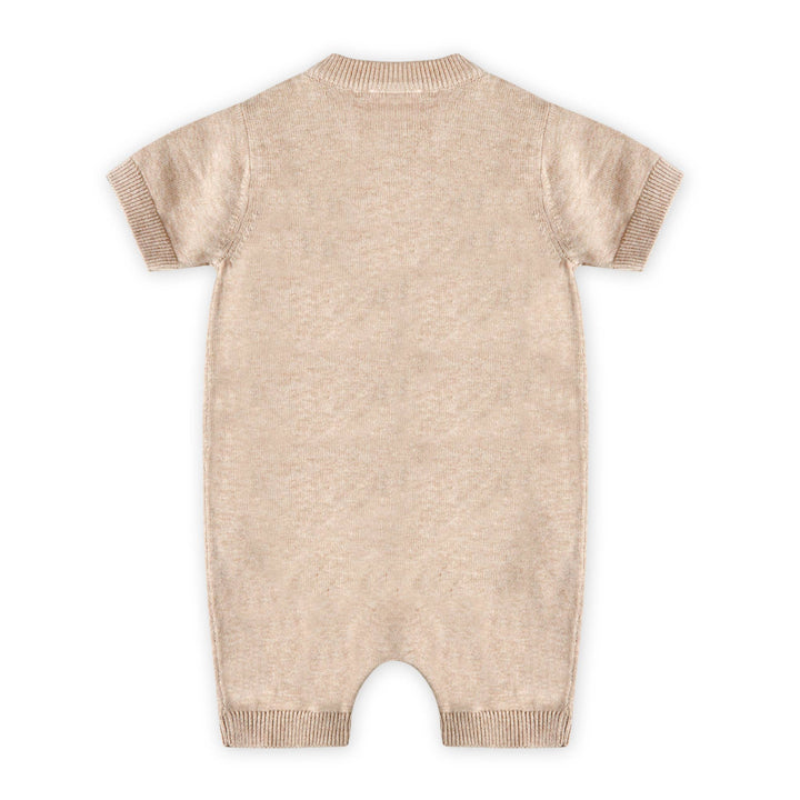 Dino Applique Baby Knit Romper