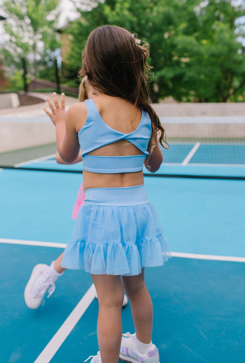 Ashlyn Athletic Set - Sky Blue