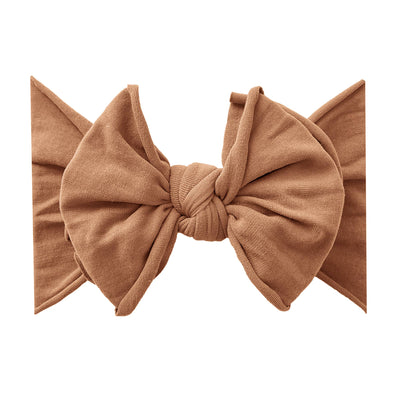 FAB-BOW-LOUS Soft Nylon Bow headband