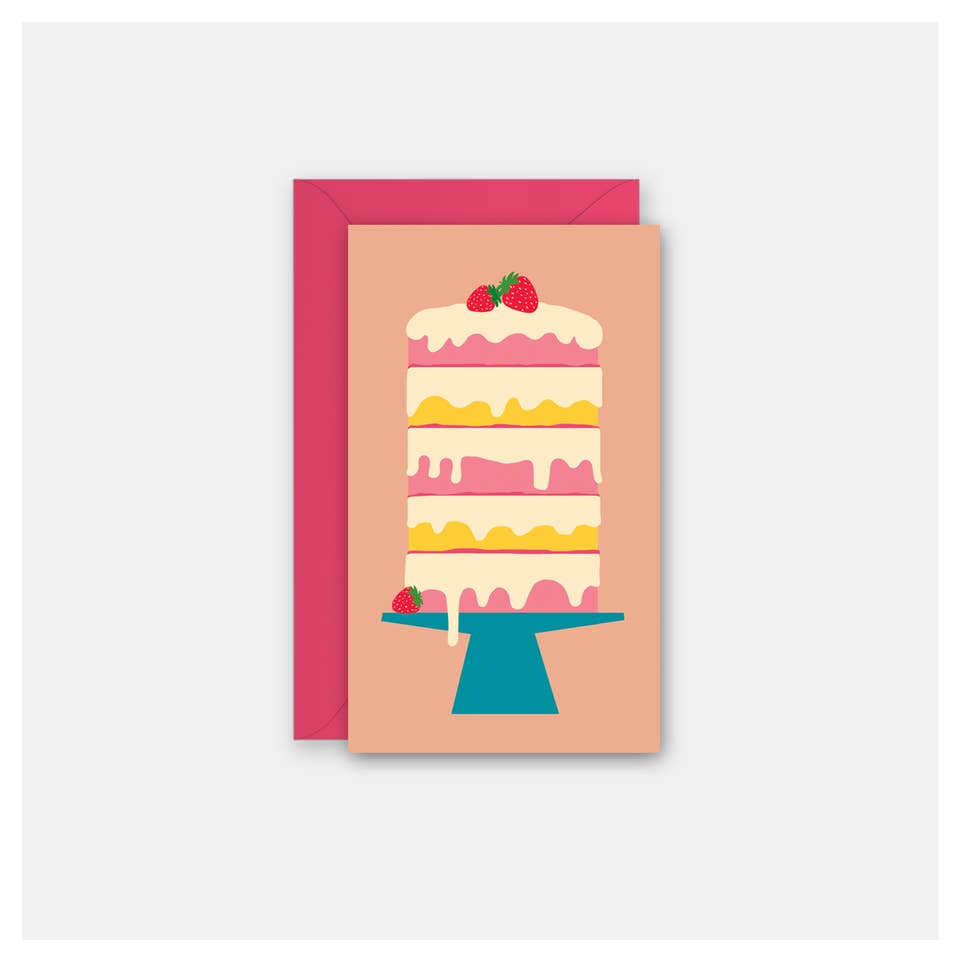 Cake Stack Enclosure Card