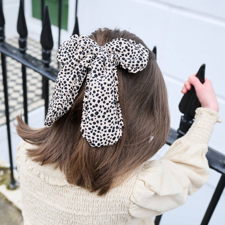 Leopard Love Bow Clip