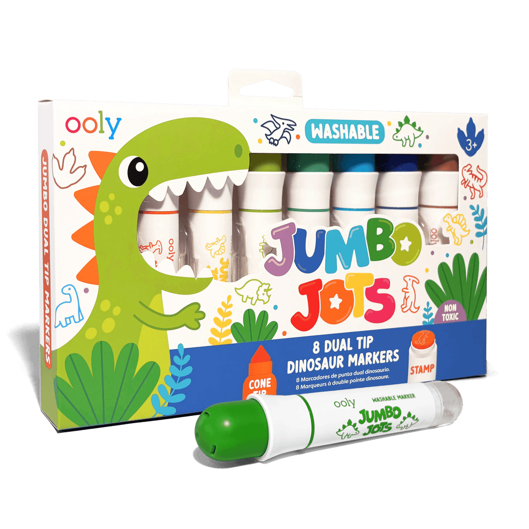Jumbo Jots Stamp Markers - Dino