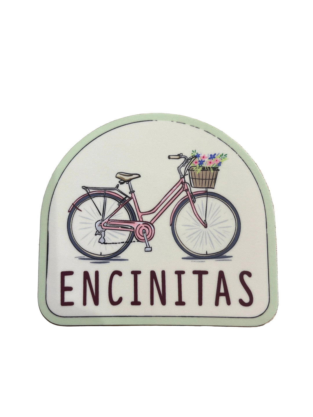 Encinitas Bike - Vinyl Sticker
