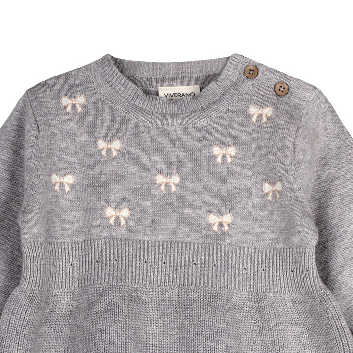 Emma Bow Knit Dress