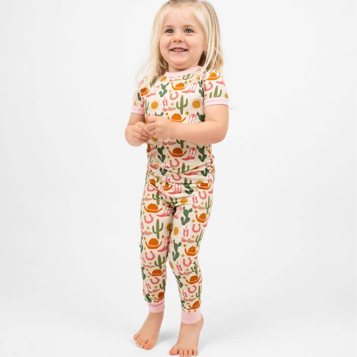 Bamboo Short Sleeve Pajama Set - Hey Y'all