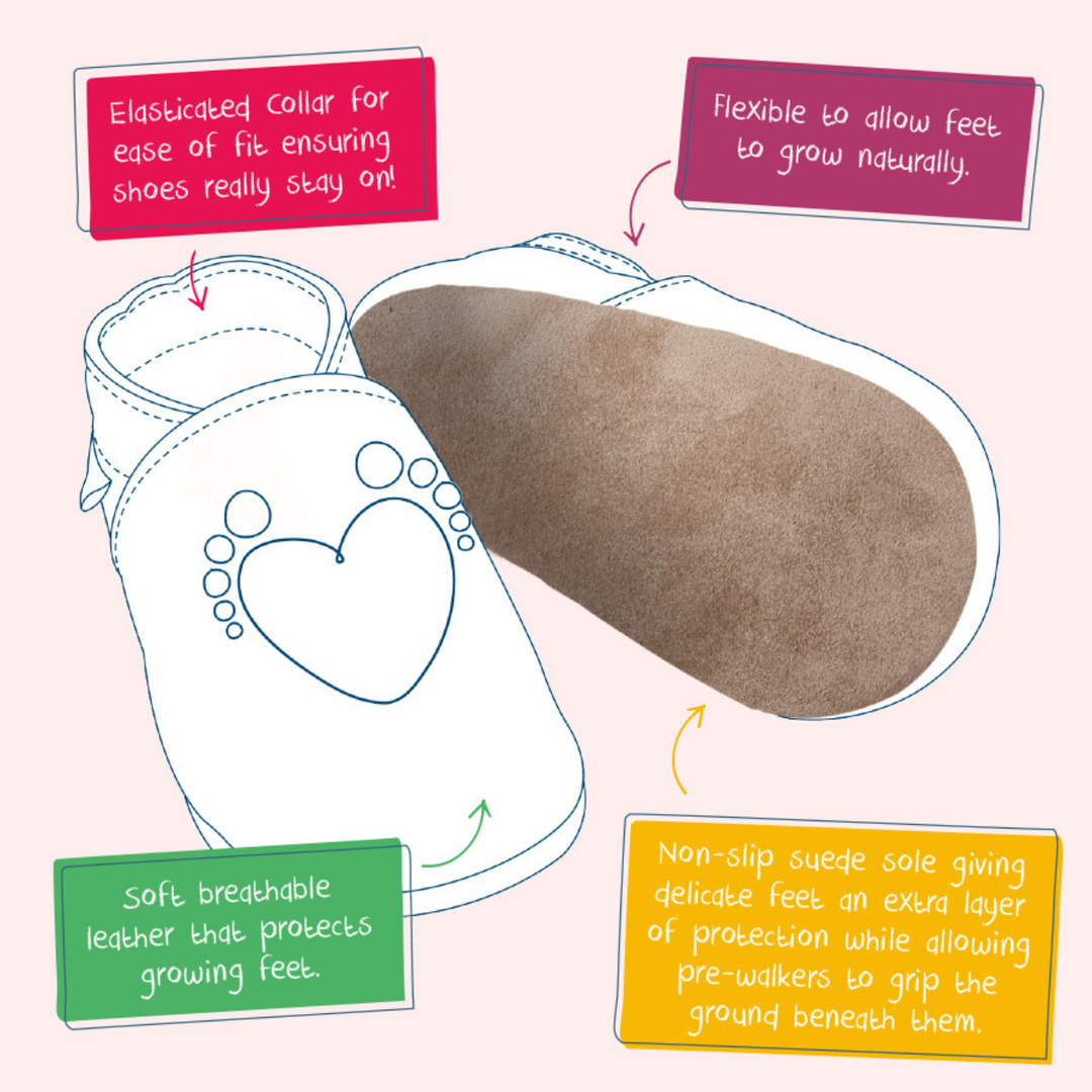 Moccasins- Love White