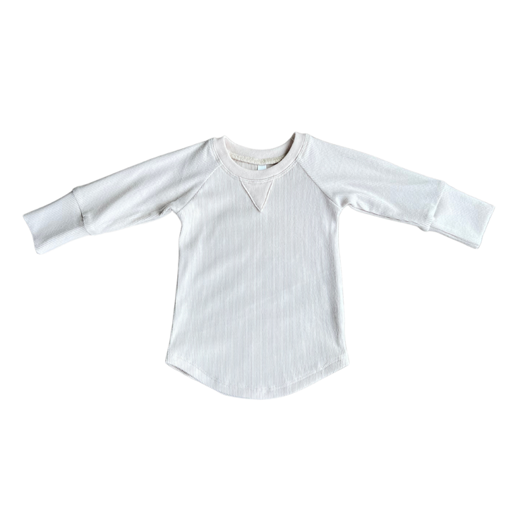 Bamboo Ribbed Long Sleeve Top