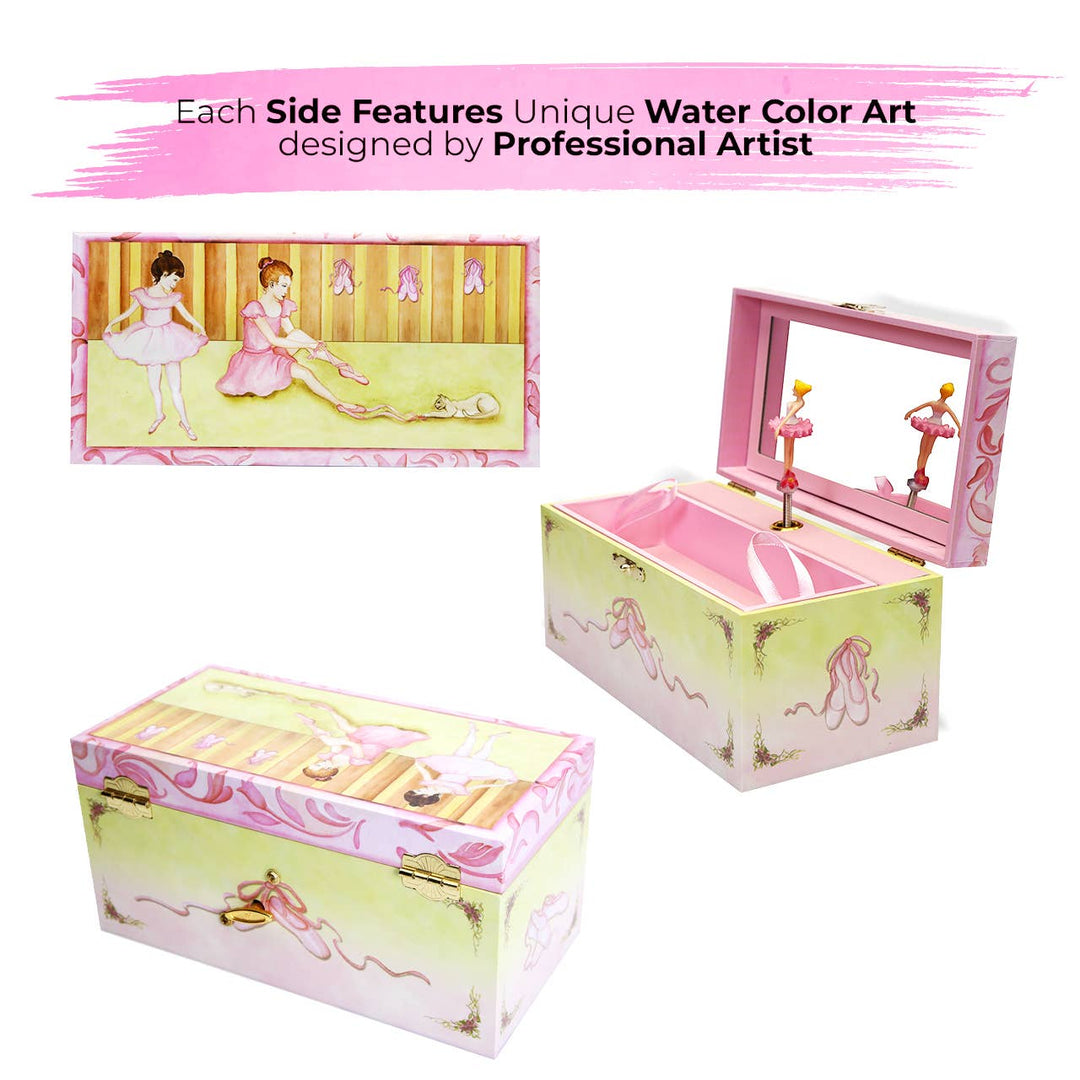 Ballet Shoes Musical Jewelry Box