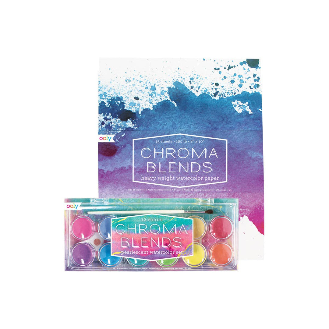 Pearlescent Watercolor Gift Pack