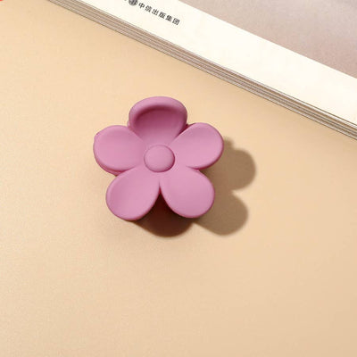 Fleur Mini | Matte Flower Claw Clip