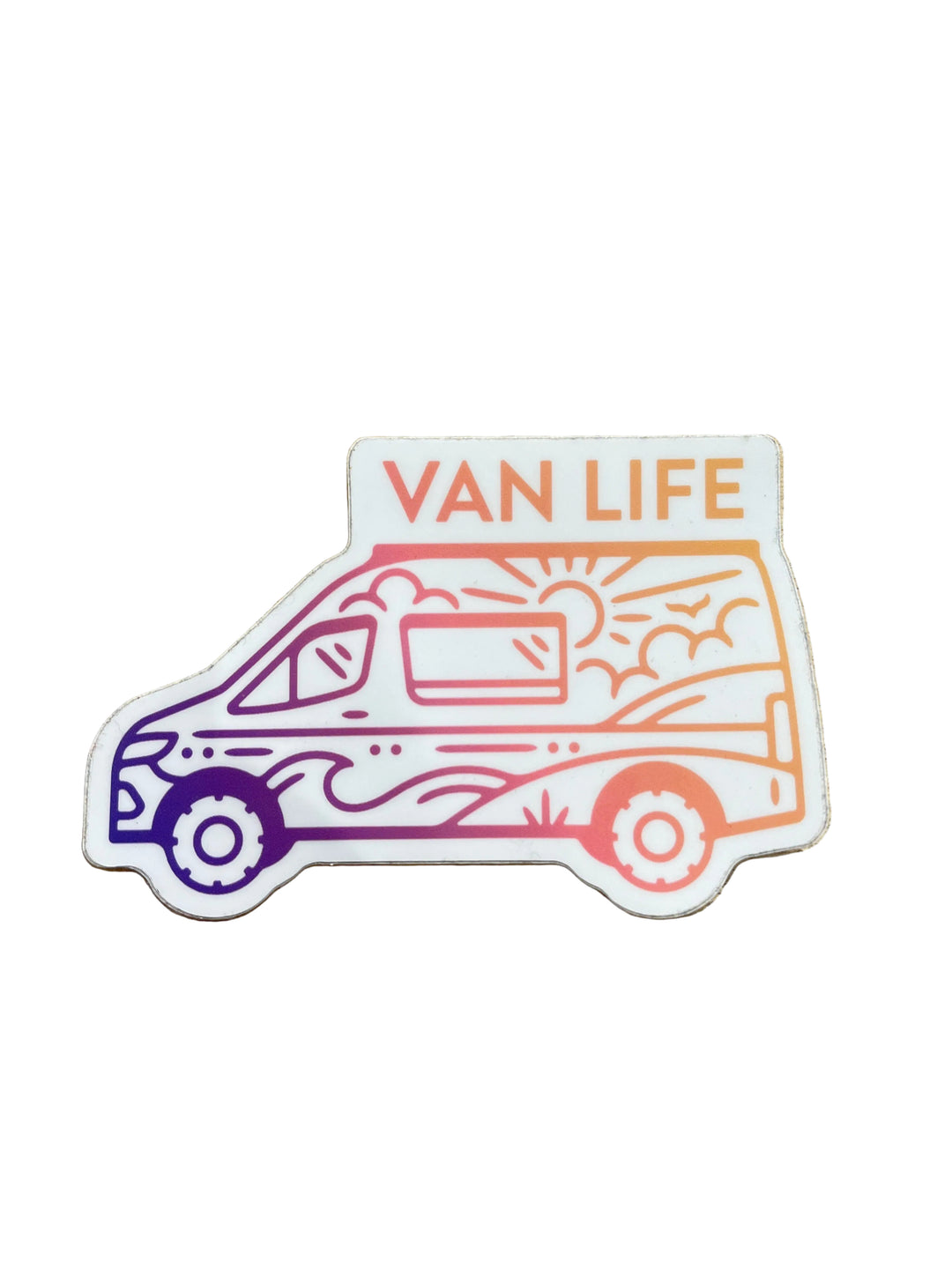 Van Life Beach Sprinter - Vinyl Sticker