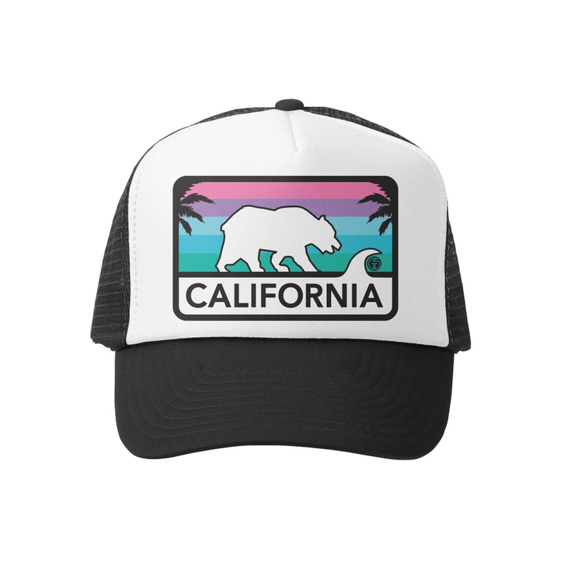 CA License Plate Trucker Hat