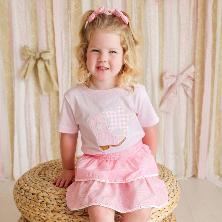Pink Bandana Clip Set
