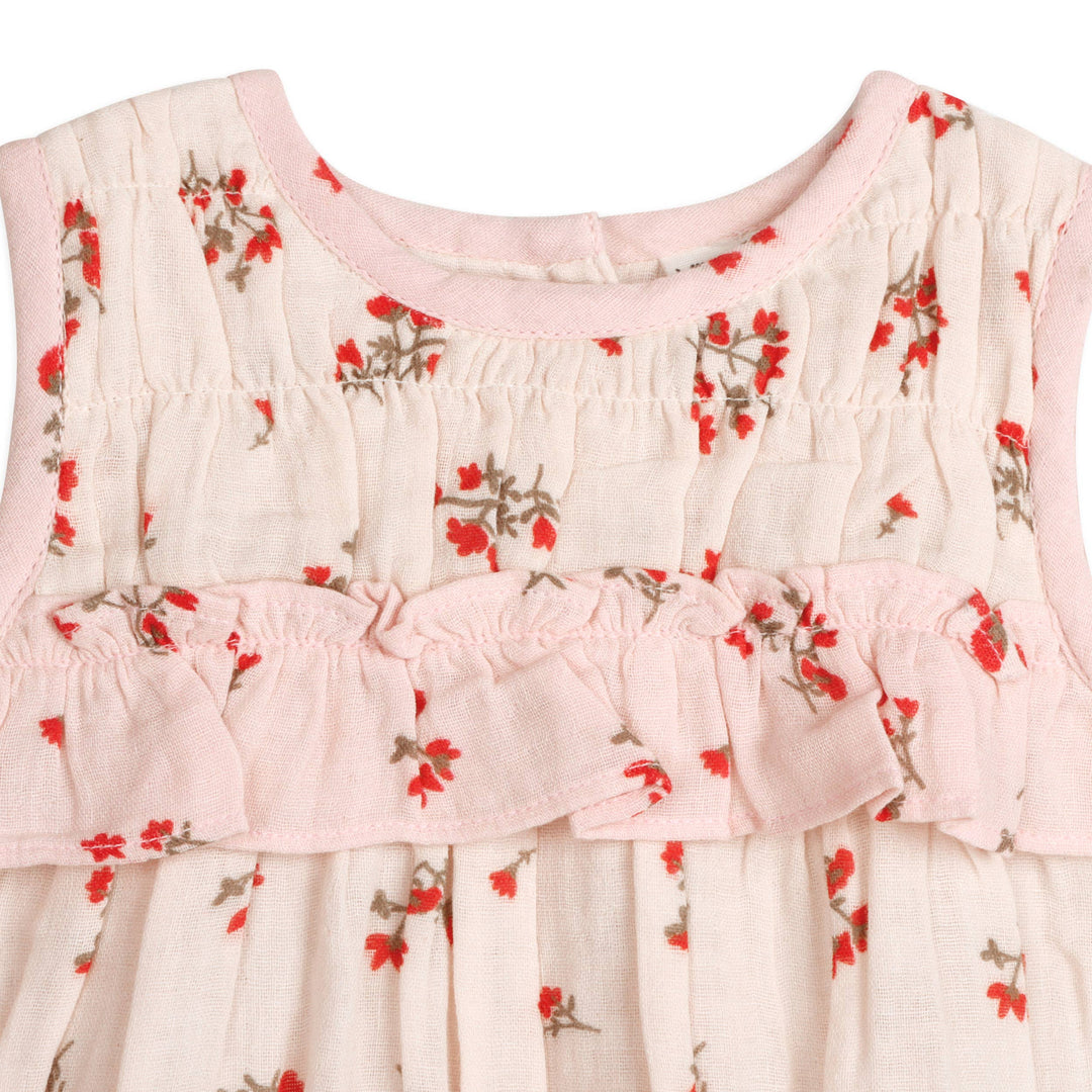 Noor Floral Romper + Headband