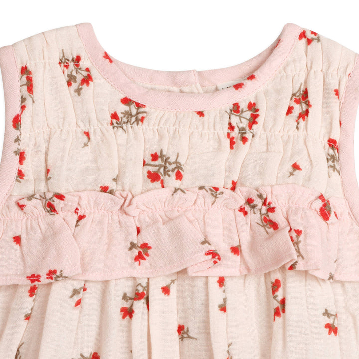 Noor Floral Romper + Headband