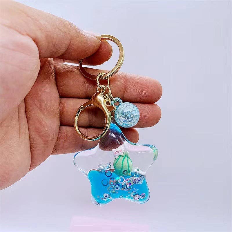 Star Animal Floaty Key Charm