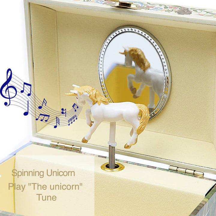 Unicorn Musical Jewelry Box