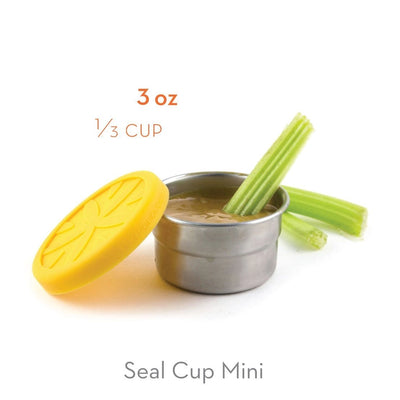Blue Water Bento Seal Cup Mini Snack Food Container