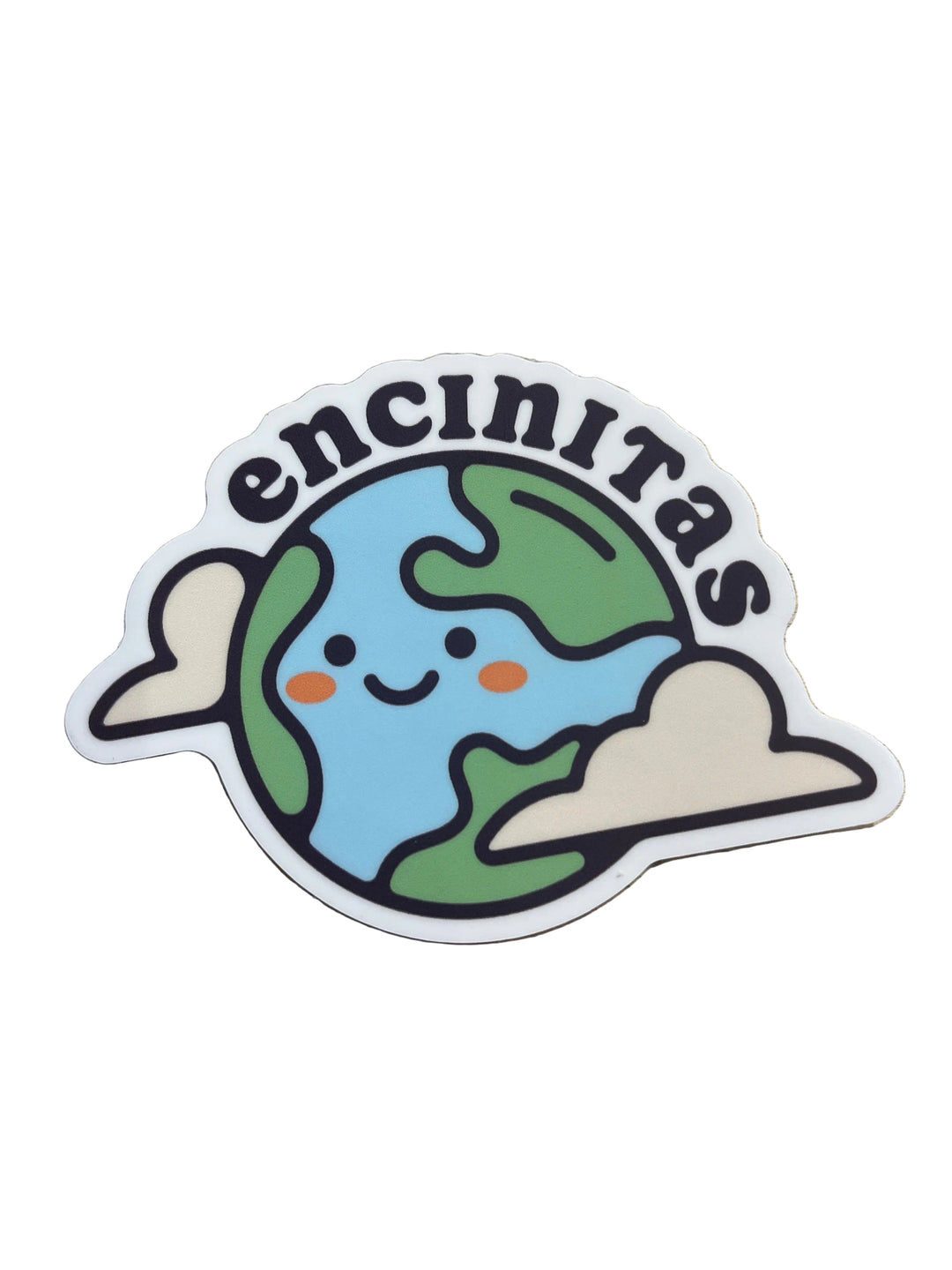 Encinitas Earth - Vinyl Sticker
