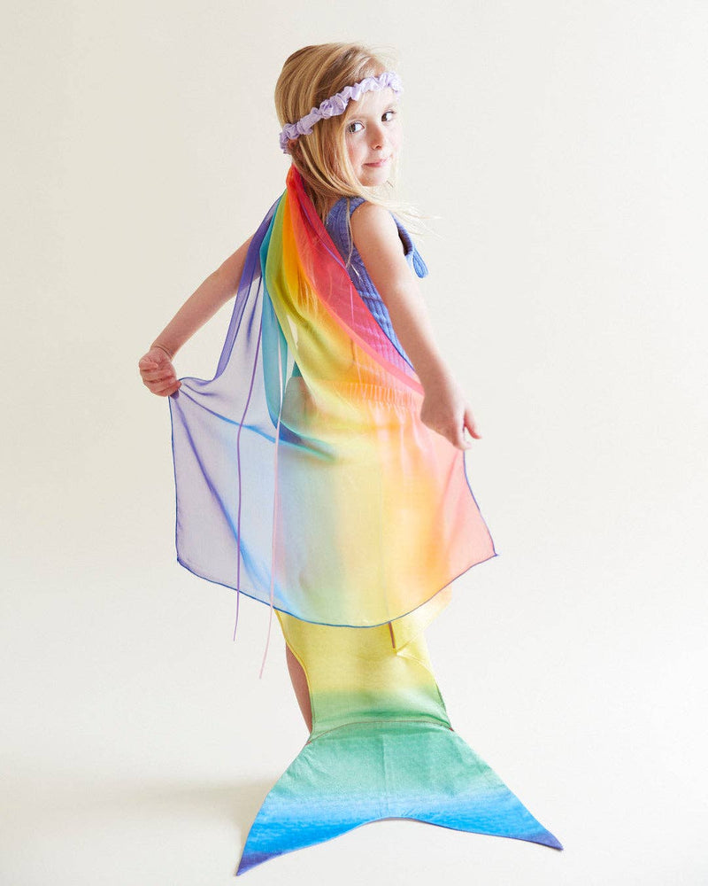 Rainbow Mermaid Tail - Large
