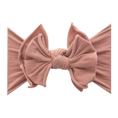 FAB-BOW-LOUS Soft Nylon Bow headband