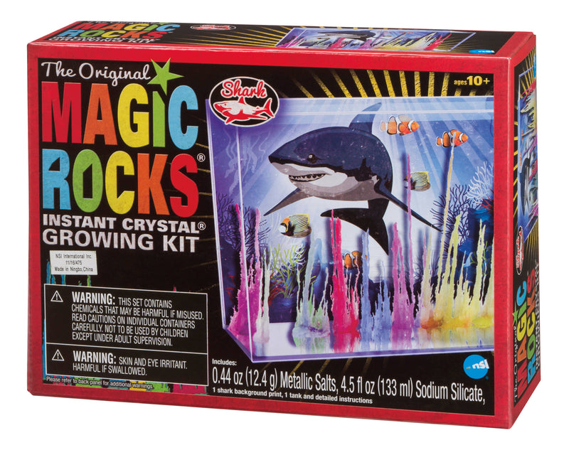 Magic Rocks Instant Crystal Growing Kit 2 Asst, STEM Toy