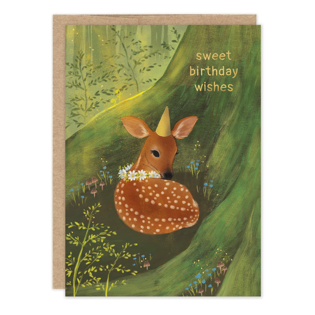 Little Deer Birthday Card