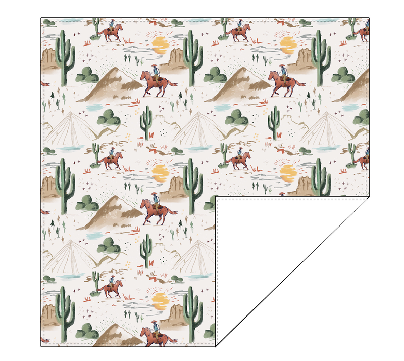 Bamboo Swaddle Blanket   - Billy Western