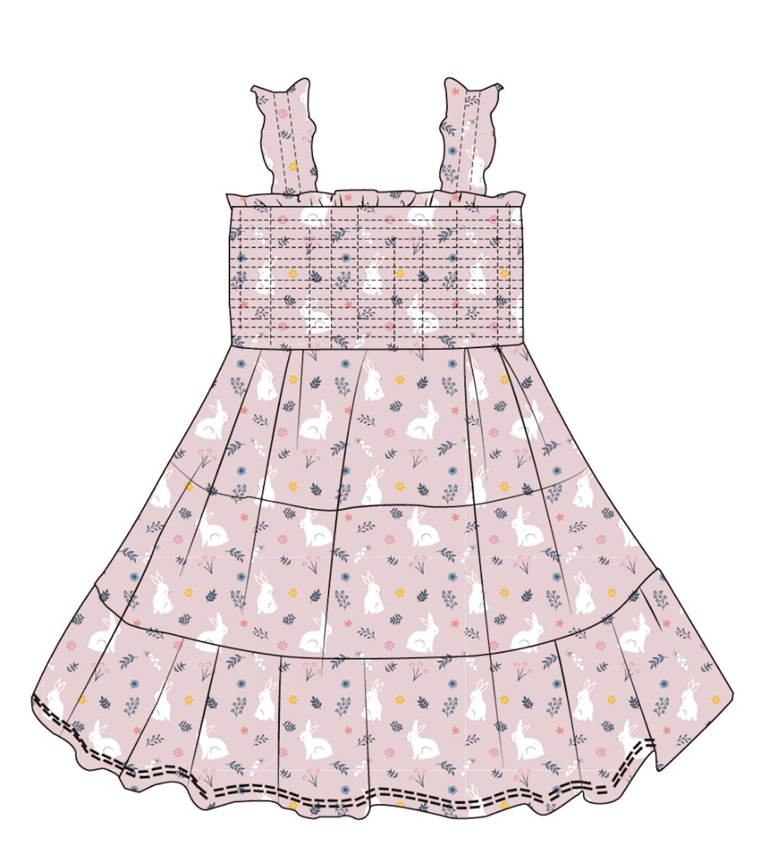 Bamboo Tank Dress - Belle Bunny 