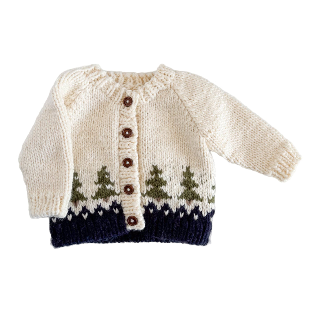 Tree Cardigan - Navy