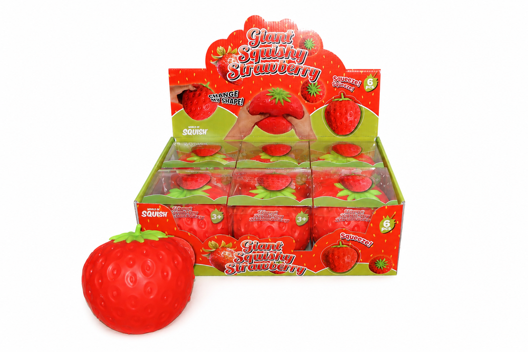Giant Squishy Strawberry