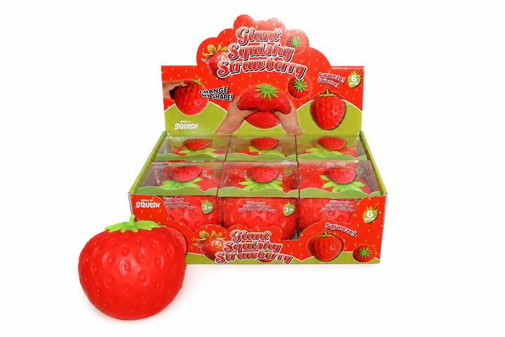 Giant Squishy Strawberry