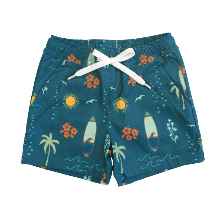 Surf's Up Swim Trunks