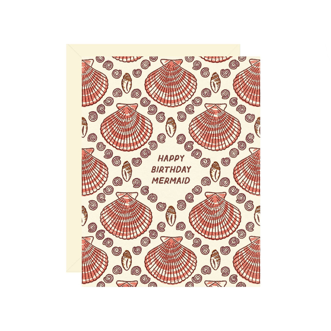 Happy Birthday Mermaid Card