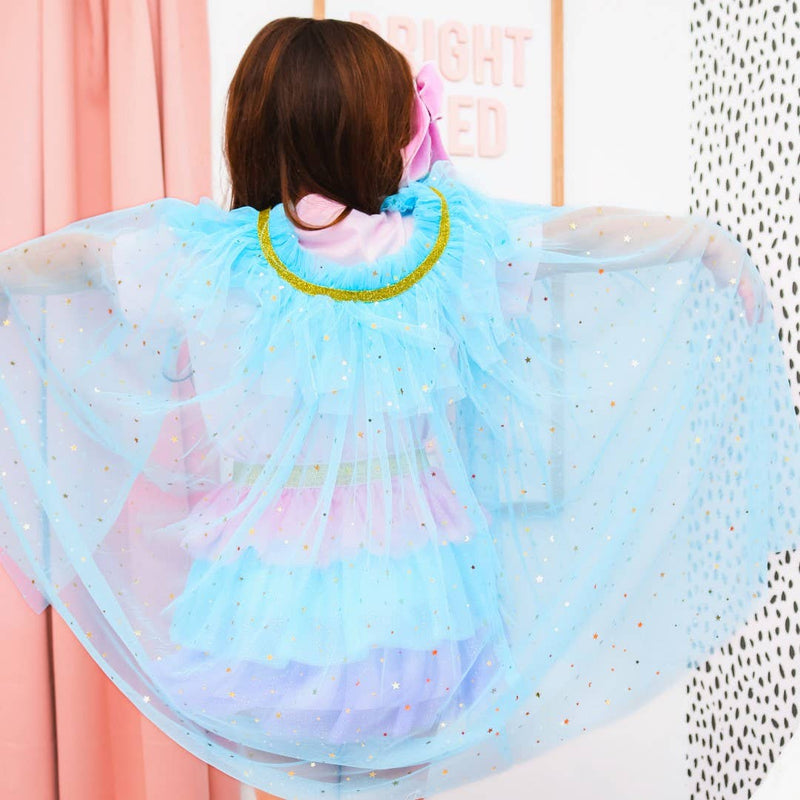 Aqua Star Cape - Kids Dress Up Cape - Easter